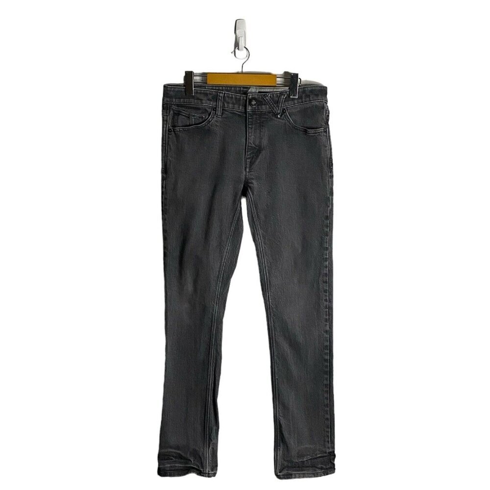 Men's Black Jeans - Classic Straight Fit